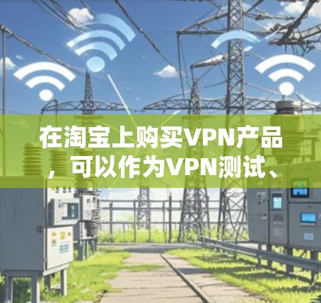 在淘宝上购买VPN产品，可以作为VPN测试、体验或购买相关软件的工具。以下是一些淘宝上提供VPN服务的商品推荐，帮助您了解如何购买并使用VPN