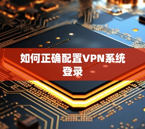 如何正确配置VPN系统登录
