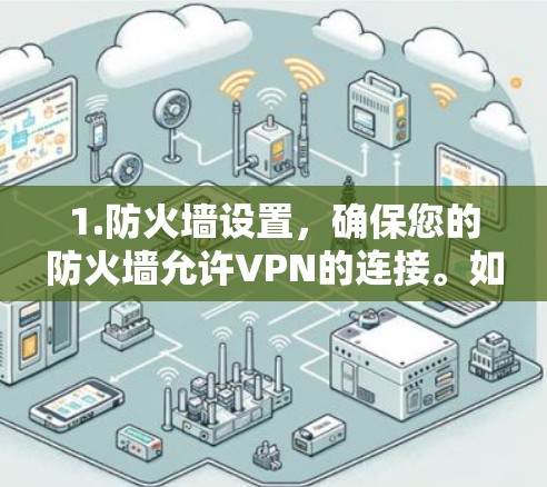 1.防火墙设置，确保您的防火墙允许VPN的连接。如果防火墙被关闭，VPN可能无法正常工作