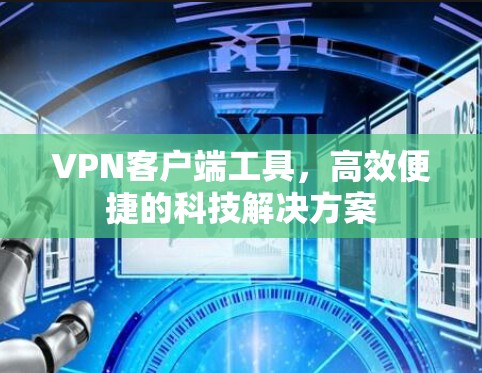 VPN客户端工具，高效便捷的科技解决方案