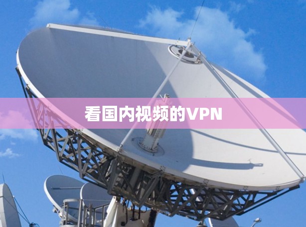看国内视频的VPN
