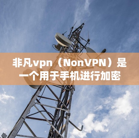 非凡vpn(NonVPN)是一个用于手机进行加密通信和数据传输的软件。以下是逐步 guide 以帮助您在手机上使用非凡vpn 非凡vpn(NonVPN)是一个用于手机进行加密通信和数据传输的软件。以下是逐步 guide 以帮助您在手机上使用非凡vpn